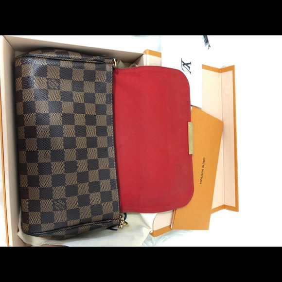 ❌️SOLD❌️ Louis Vuitton Favourite MM Damier - Picture 5 of 7